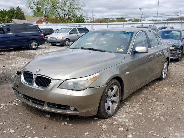 WBANA53515B861302 - 2005 BMW 525 I GREEN photo 2