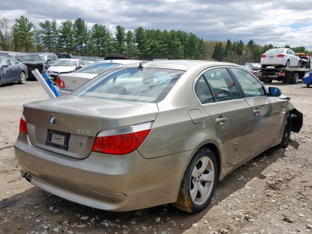 WBANA53515B861302 - 2005 BMW 525 I GREEN photo 4