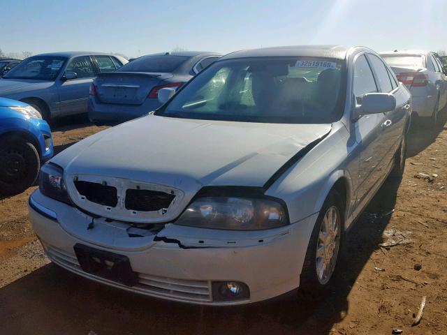 1LNHM86S04Y621594 - 2004 LINCOLN LS CREAM photo 2