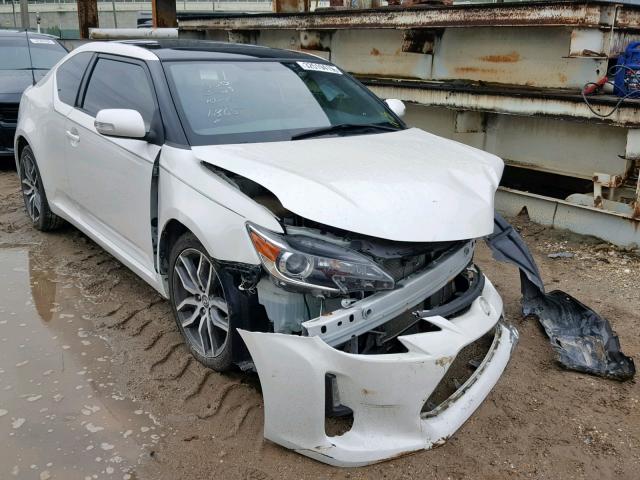 JTKJF5C71GJ021865 - 2016 TOYOTA SCION TC WHITE photo 1