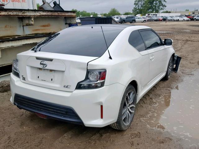 JTKJF5C71GJ021865 - 2016 TOYOTA SCION TC WHITE photo 4