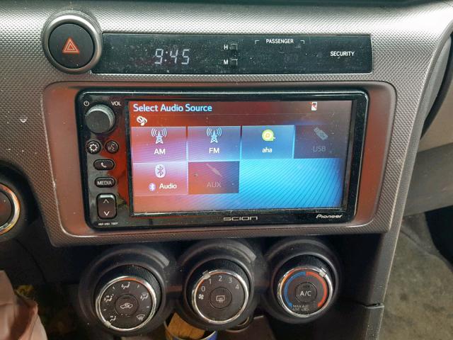 JTKJF5C71GJ021865 - 2016 TOYOTA SCION TC WHITE photo 9