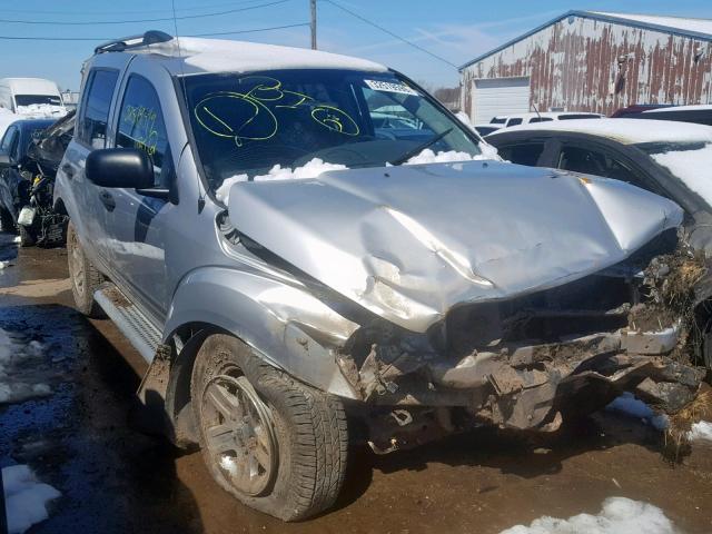 1D4HB48266F127435 - 2006 DODGE DURANGO SL SILVER photo 1