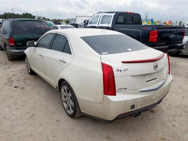 1G6AB5SX0D0175301 - 2013 CADILLAC ATS LUXURY  photo 3