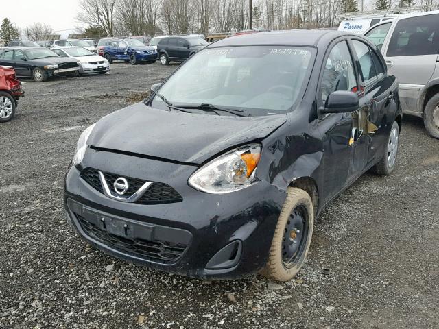 3N1CK3CP7HL265436 - 2017 NISSAN MICRA BLACK photo 2