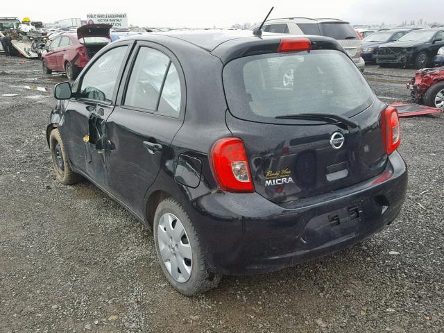 3N1CK3CP7HL265436 - 2017 NISSAN MICRA BLACK photo 3