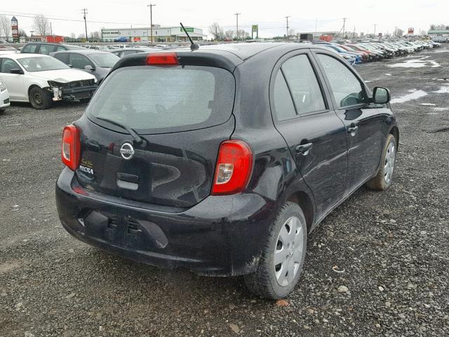 3N1CK3CP7HL265436 - 2017 NISSAN MICRA BLACK photo 4