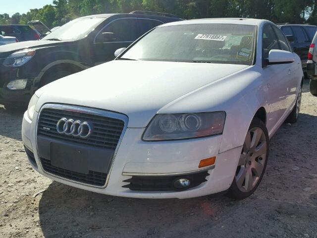 WAUDH74F97N061889 - 2007 AUDI A6 3.2 QUA WHITE photo 2