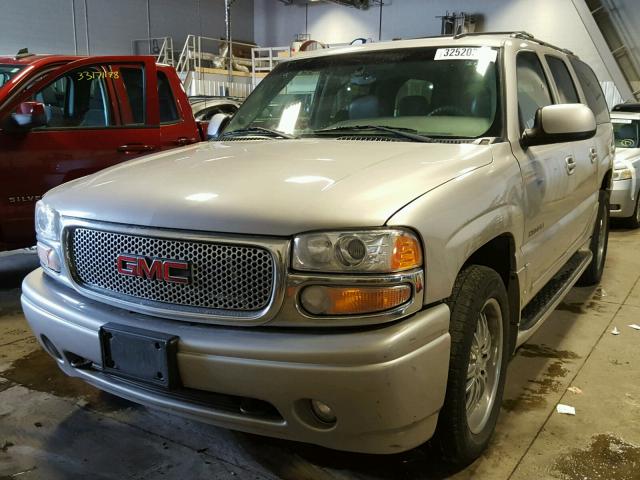 1GKFK66U96J132537 - 2006 GMC YUKON XL D TAN photo 2