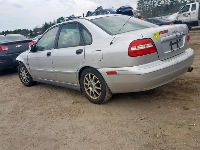 YV1VS29553F921717 - 2003 VOLVO S40 1.9T SILVER photo 3