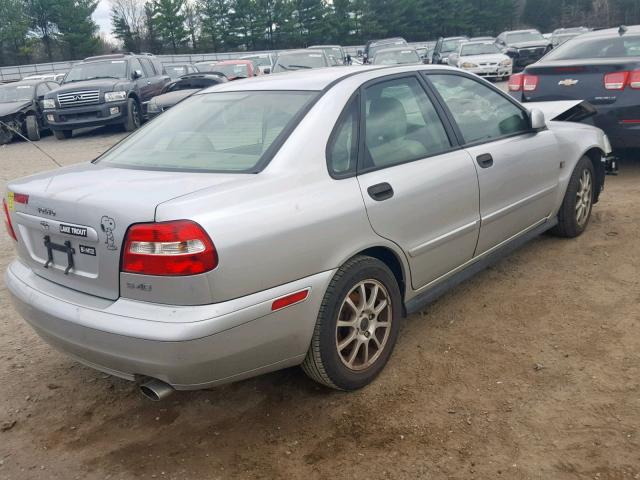 YV1VS29553F921717 - 2003 VOLVO S40 1.9T SILVER photo 4