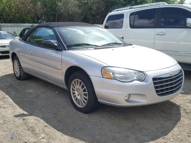 1C3EL55R06N183112 - 2006 CHRYSLER SEBRING TO SILVER photo 1