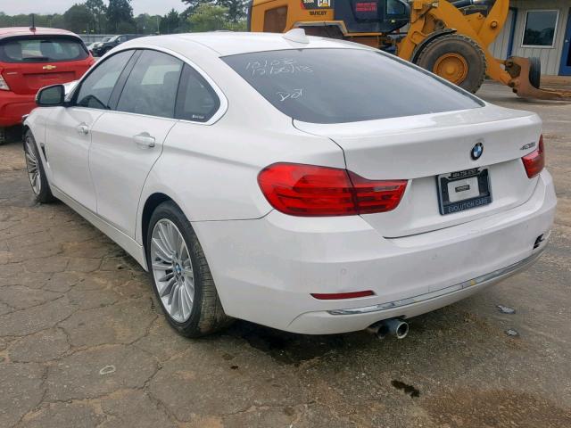 WBA4A5C50FD410167 - 2015 BMW 428 I WHITE photo 3