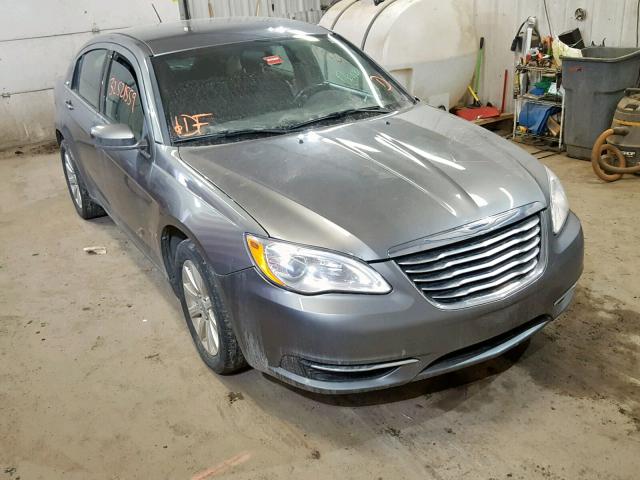 1C3CCBBB1CN120612 - 2012 CHRYSLER 200 TOURIN SILVER photo 1