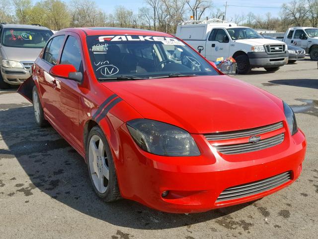 1G1AT58H697187082 - 2009 CHEVROLET COBALT LT RED photo 1