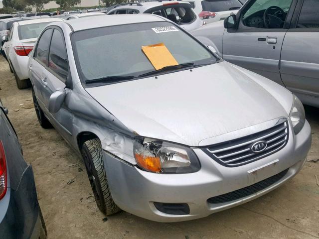 KNAFE222795663892 - 2009 KIA SPECTRA EX SILVER photo 1