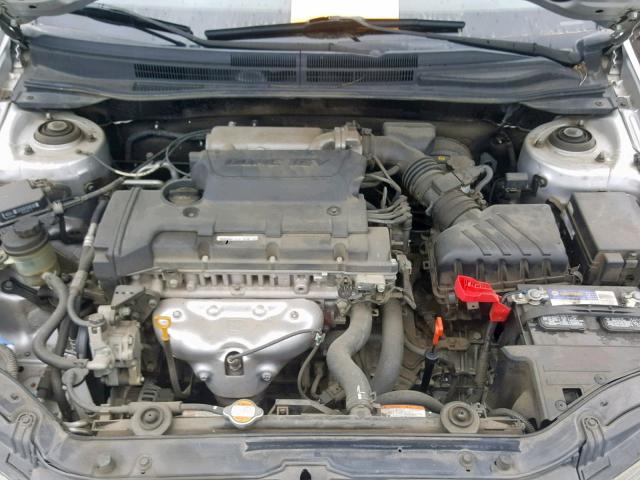 KNAFE222795663892 - 2009 KIA SPECTRA EX SILVER photo 7