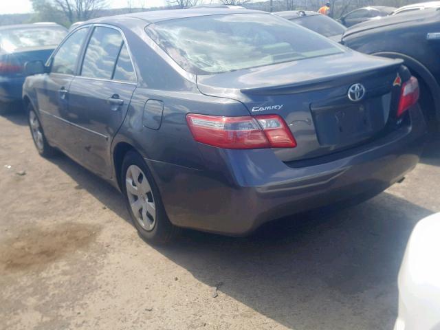 4T1BE46K67U539893 - 2007 TOYOTA CAMRY NEW GRAY photo 3