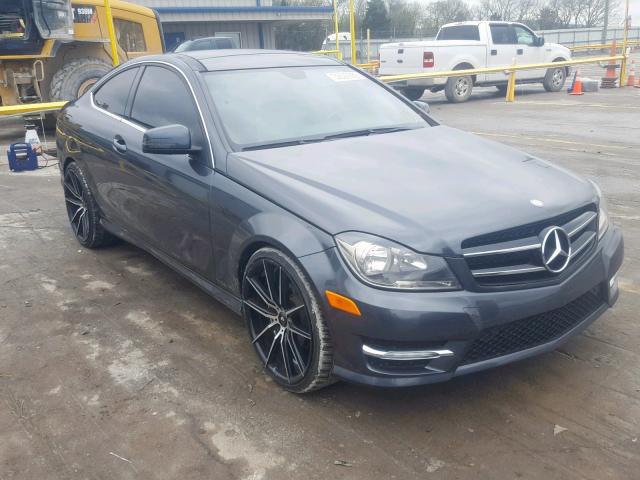 WDDGJ4HB1DG036937 - 2013 MERCEDES-BENZ C 250 CHARCOAL photo 1