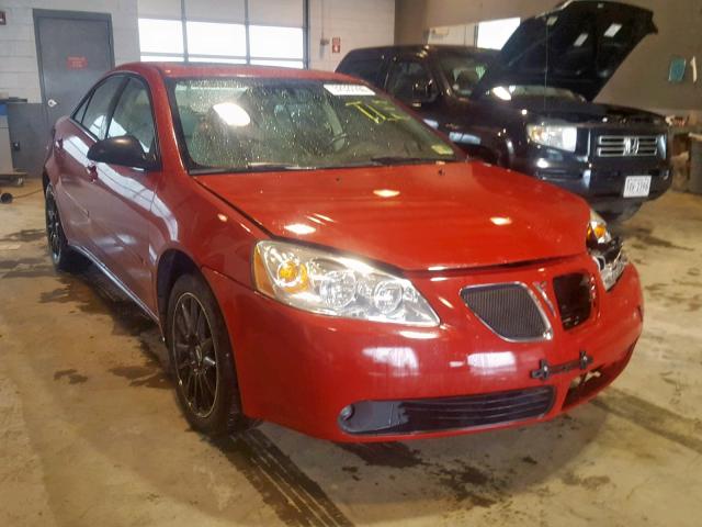 1G2ZH558564141048 - 2006 PONTIAC G6 GT RED photo 1