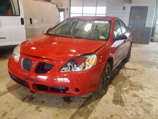 1G2ZH558564141048 - 2006 PONTIAC G6 GT RED photo 2