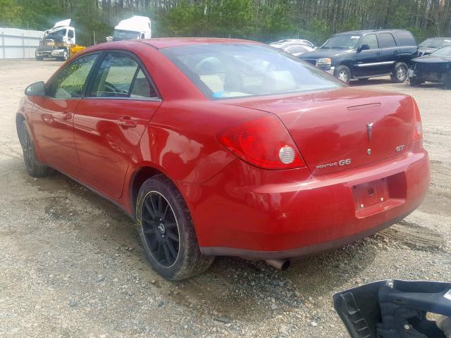 1G2ZH558564141048 - 2006 PONTIAC G6 GT RED photo 3