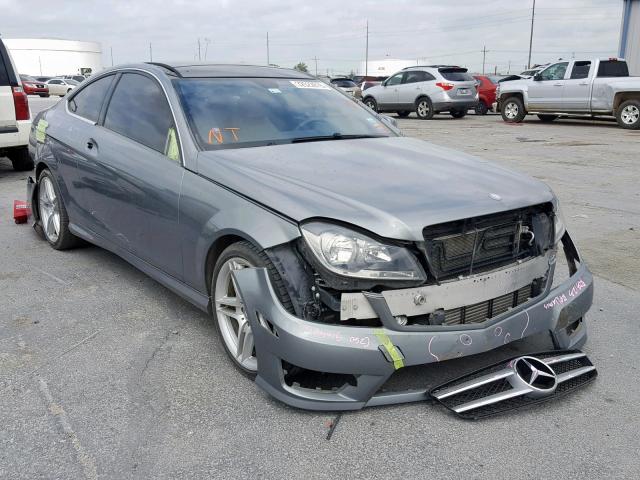 WDDGJ4HB3DF945946 - 2013 MERCEDES-BENZ C 250 SILVER photo 1