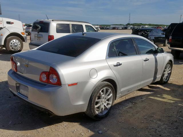 1G1ZE5E71BF365758 - 2011 CHEVROLET MALIBU LTZ 银色 照片 4