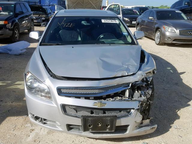 1G1ZE5E71BF365758 - 2011 CHEVROLET MALIBU LTZ 银色 照片 9