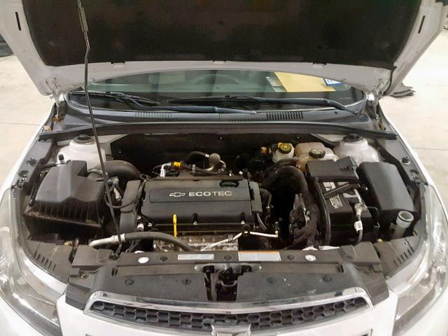 1G1PC5SH2C7275945 - 2012 CHEVROLET CRUZE LS WHITE photo 7