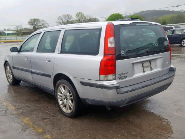 YV1SW53D911007036 - 2001 VOLVO V70 T5 TUR SILVER photo 3