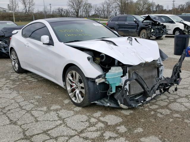 KMHHT6KD4EU116617 - 2014 HYUNDAI GENESIS CO WHITE photo 1