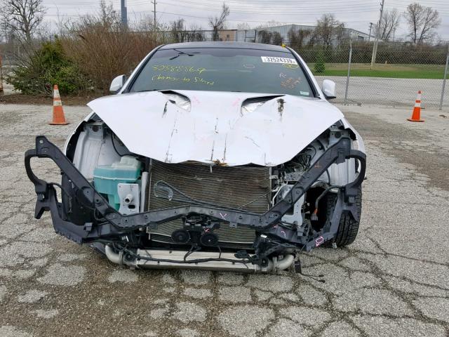 KMHHT6KD4EU116617 - 2014 HYUNDAI GENESIS CO WHITE photo 9