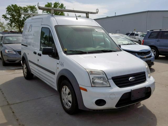 NM0LS7DN4DT159272 - 2013 FORD TRANSIT CO WHITE photo 1