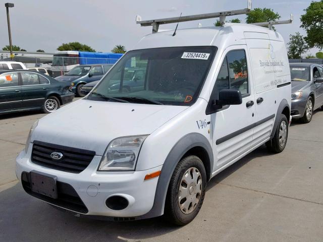 NM0LS7DN4DT159272 - 2013 FORD TRANSIT CO WHITE photo 2