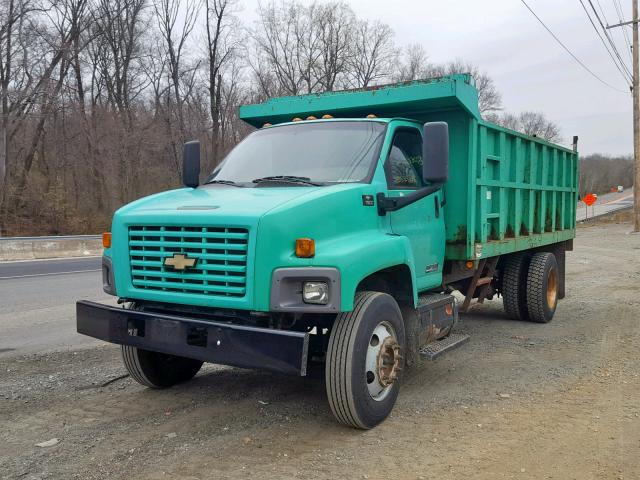 1GBK7C1C24F500831 - 2004 CHEVROLET C7500 C7C0 GREEN photo 2