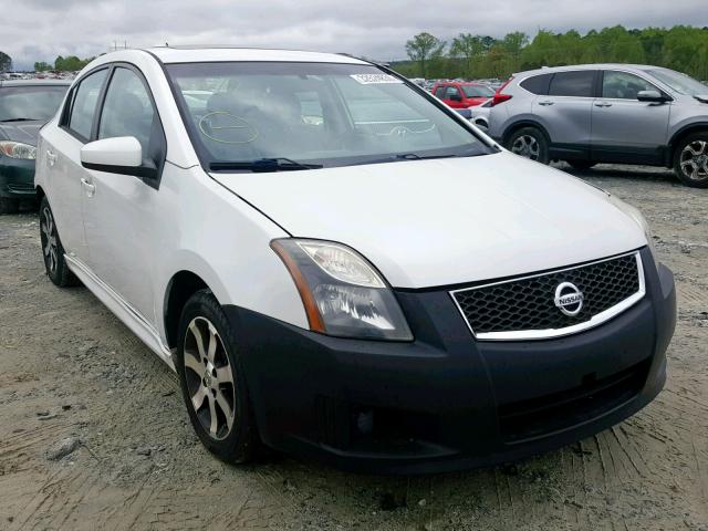 3N1AB6APXBL715681 - 2011 NISSAN SENTRA 2.0 WHITE photo 1