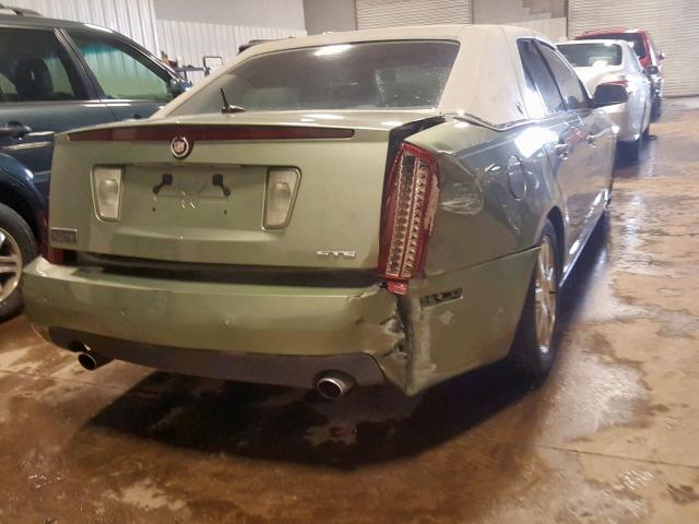 1G6DW677050142381 - 2005 CADILLAC STS GREEN photo 4