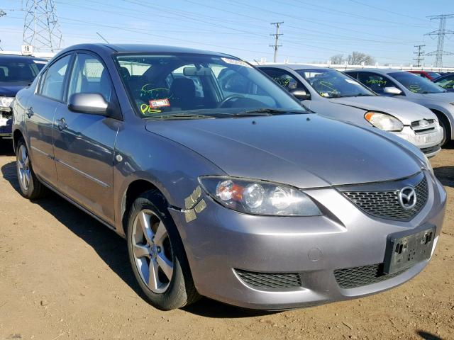 JM1BK32FX61496157 - 2006 MAZDA 3 I GRAY photo 1