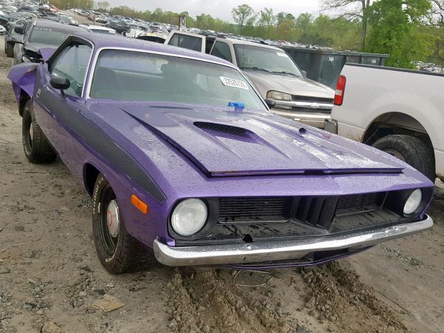 BS23H2B381850 - 1972 PLYMOUTH BARRACUDA PURPLE photo 1