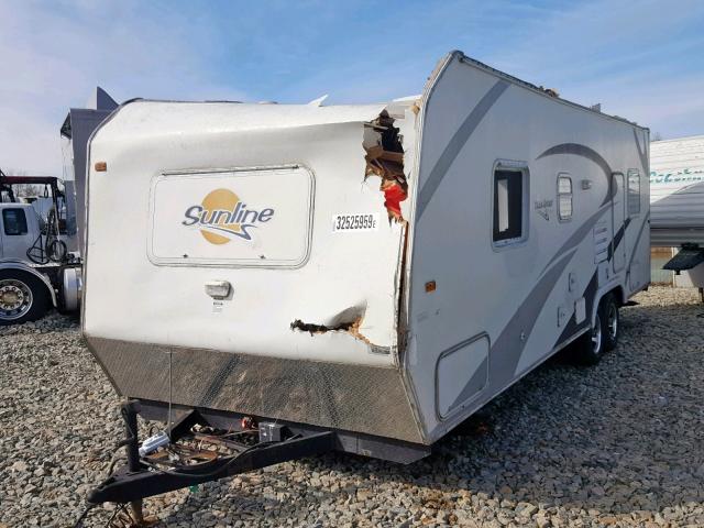 1LC2S2M295D265563 - 2005 SUNL CAMPER TRL WHITE photo 2