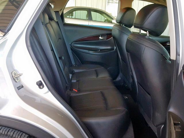JN1AJ0HPXBM800077 - 2011 INFINITI EX35 BASE SILVER photo 6