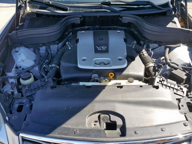 JN1AJ0HPXBM800077 - 2011 INFINITI EX35 BASE SILVER photo 7