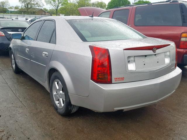 1G6DP577960131890 - 2006 CADILLAC CTS HI FEA SILVER photo 3