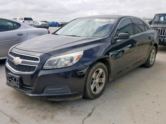 1G11B5SA4DF331421 - 2013 CHEVROLET MALIBU LS BLACK photo 2