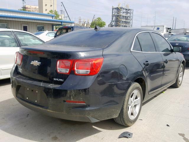 1G11B5SA4DF331421 - 2013 CHEVROLET MALIBU LS BLACK photo 4