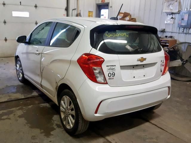 KL8CD6SA3GC584342 - 2016 CHEVROLET SPARK 1LT WHITE photo 3