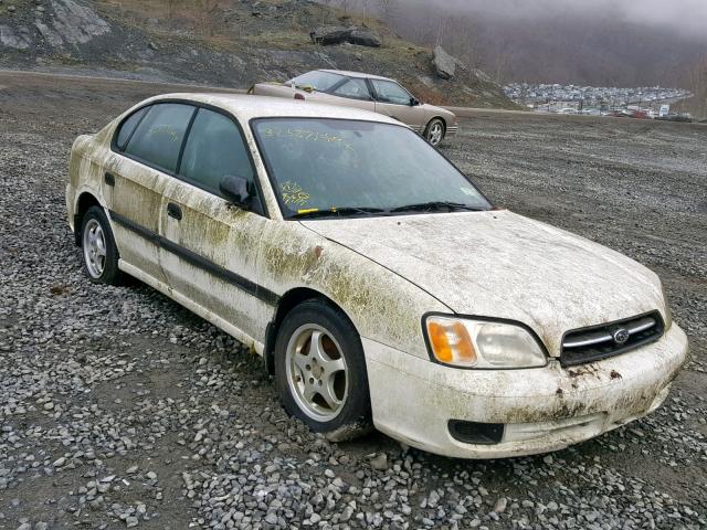 4S3BE6356Y7216443 - 2000 SUBARU LEGACY L WHITE photo 1