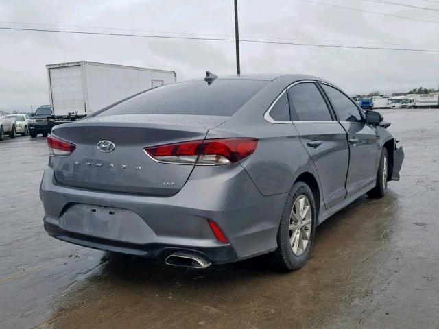 5NPE24AA2JH712366 - 2018 HYUNDAI SONATA ECO GRAY photo 4