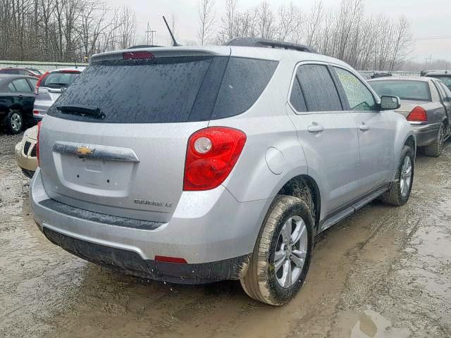 2GNALDEK4D1262960 - 2013 CHEVROLET EQUINOX LT GRAY photo 4